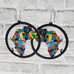 "Continent" Earrings