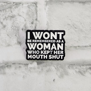"Vocal" Brooch Pin
