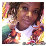 "Rose" Mirror Earrings