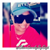 Glam Candy by Gigi owner Gina Parks wearing black retro large frame oversize fashion sunglasses