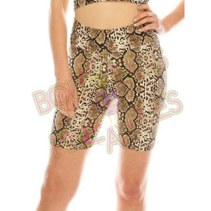 "Joe" High Waist Biker Shorts