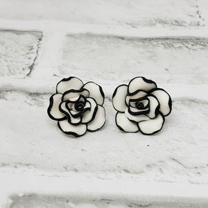 "Flowers For MJ" Stud Earrings