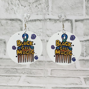 "Black Girl Magic" Earrings