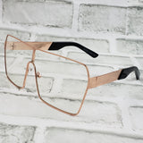 "Hickory" Clear Lens Glasses