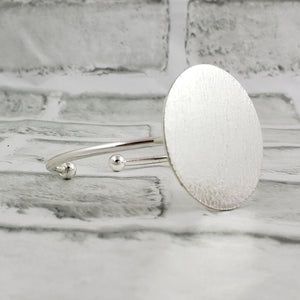 "Shield" Bangle Bracelet