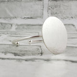 "Shield" Bangle Bracelet