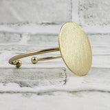 "Shield" Bangle Bracelet