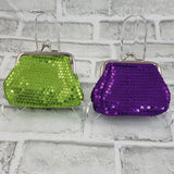 "Sequined Snap" Coin Purse