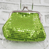 "Sequined Snap" Coin Purse