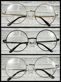 "Lennon" Clear Lens Glasses