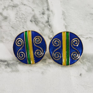 "Scroll" Stud Earrings